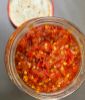 Picture of Fermented Crushed Chilli Peppers in Glass Jar